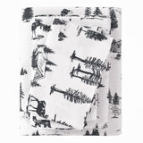 4-Piece Turkish Cotton Flannel Sheet - Lakeview Collection