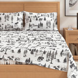 4-Piece Turkish Cotton Flannel Sheet - Lakeview Collection