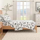 4-Piece Turkish Cotton Flannel Sheet - Lakeview Collection