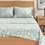 4-Piece Turkish Cotton Flannel Sheet - Lakeview Collection