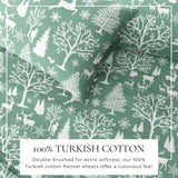 4-Piece Turkish Cotton Flannel Sheet - Lakeview Collection