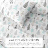4-Piece Turkish Cotton Flannel Sheet - Lakeview Collection