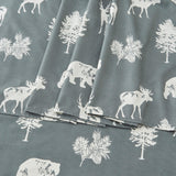 4-Piece Lodge Microfiber Sheet - Mountain Ridge Collection