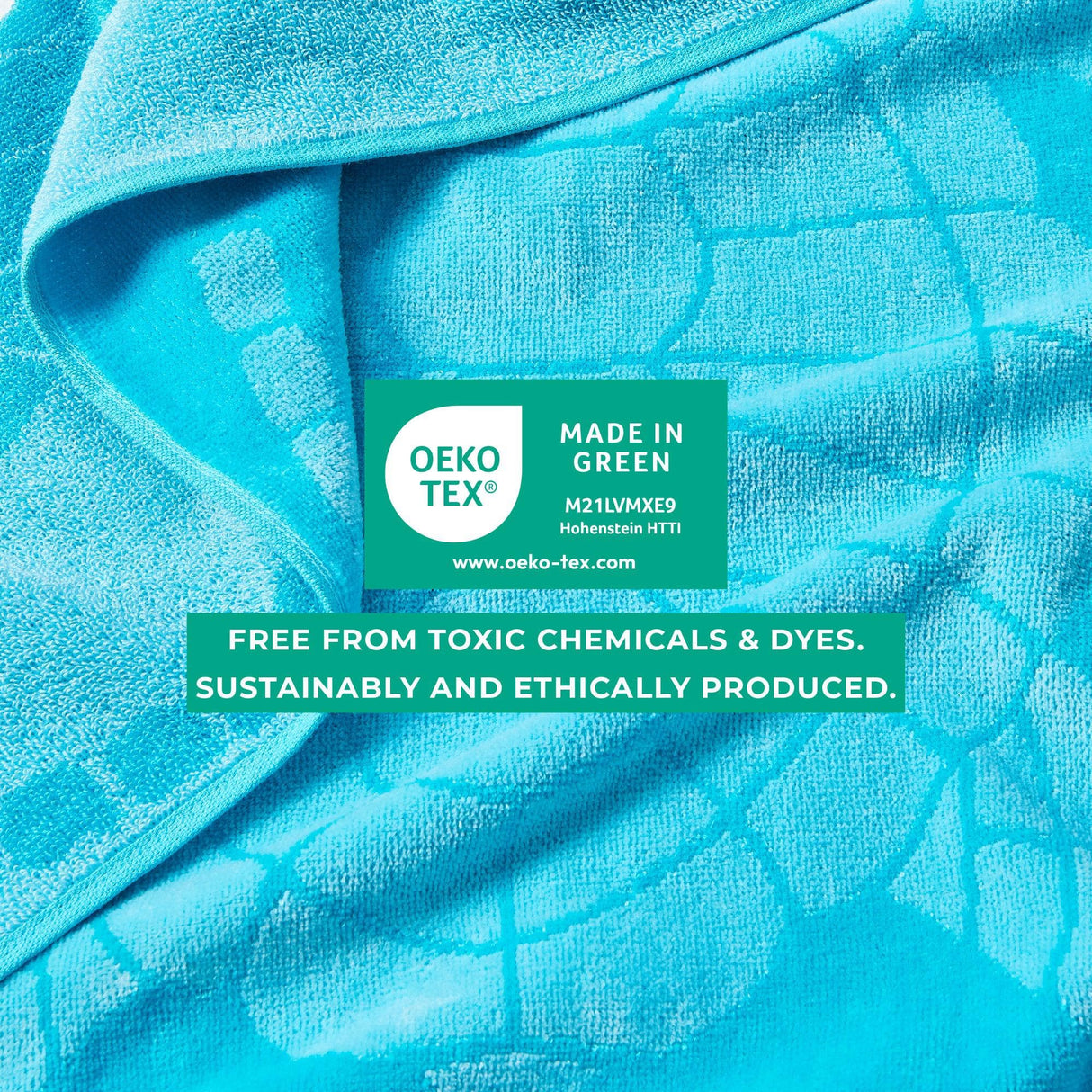 2 Pack 100% Cotton Jacquard Beach Towels - Playa Collection