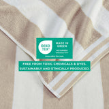4 Pack Striped Cabana Oversized Beach Towel - Edgartown