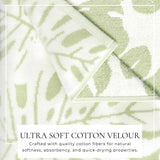 Oversized Retro Printed Beach Towel - St. Barts Collection