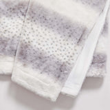 Faux Fur Printed Throw Blanket - Aaliyah Collection