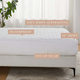 Down Alternative Waterproof Mattress Pad - Eckhart Collection