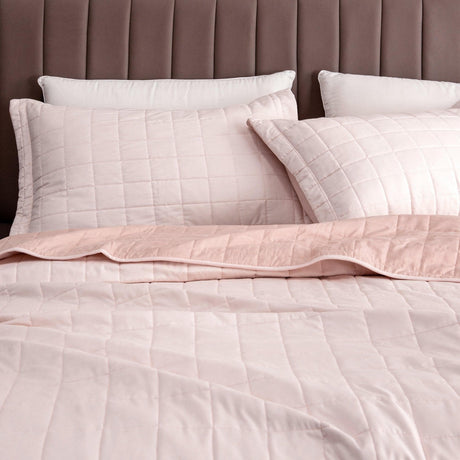 3 Piece Reversible Quilt Set - Mylo Collection