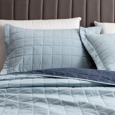 3 Piece Reversible Quilt Set - Mylo Collection