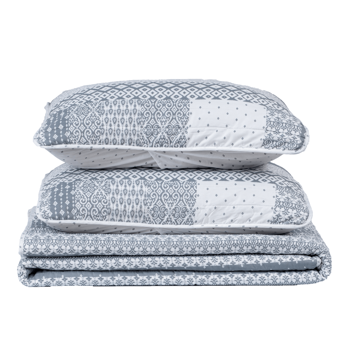 3-Piece Stripe Quilt - Dorothea Collection