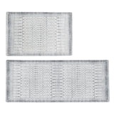 Distressed Moroccan Machine Washable Accent Area Rug & Runner 2 Pack - Neve Collection