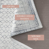 Distressed Moroccan Machine Washable Accent Area Rug 3' x 5' - Neve Collection