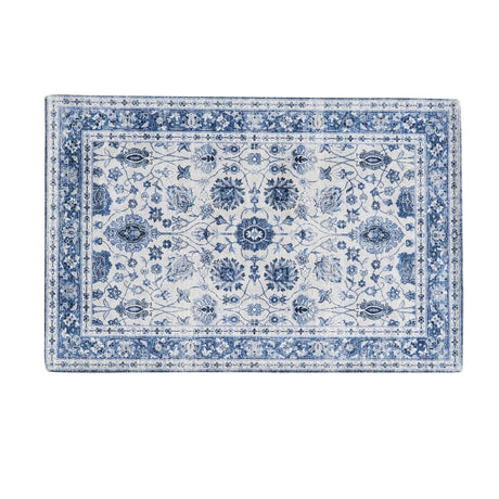Floral Machine Washable Accent Area Rug 5' x 7' - Matra Collection