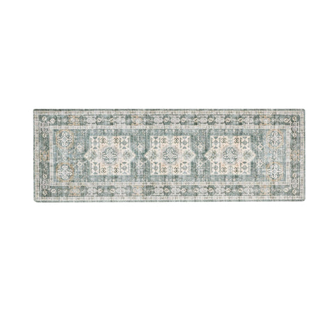Medallion Machine Washable Accent Runner 2'4" x 7' - Nava Collection
