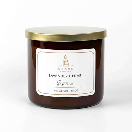 Lavender Cedar Candle