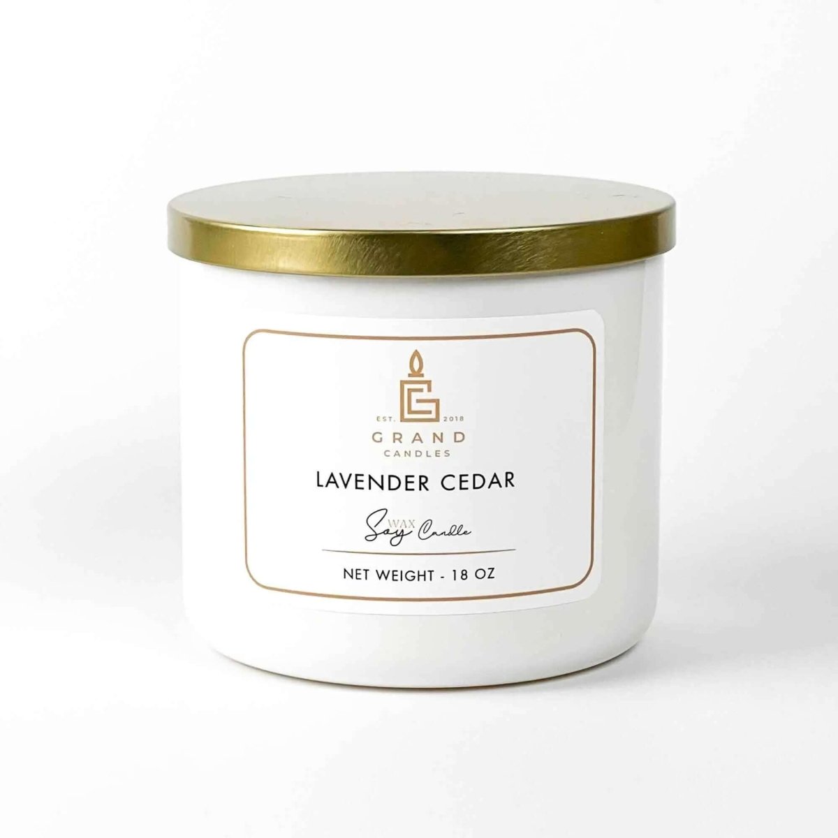 Lavender Cedar Candle
