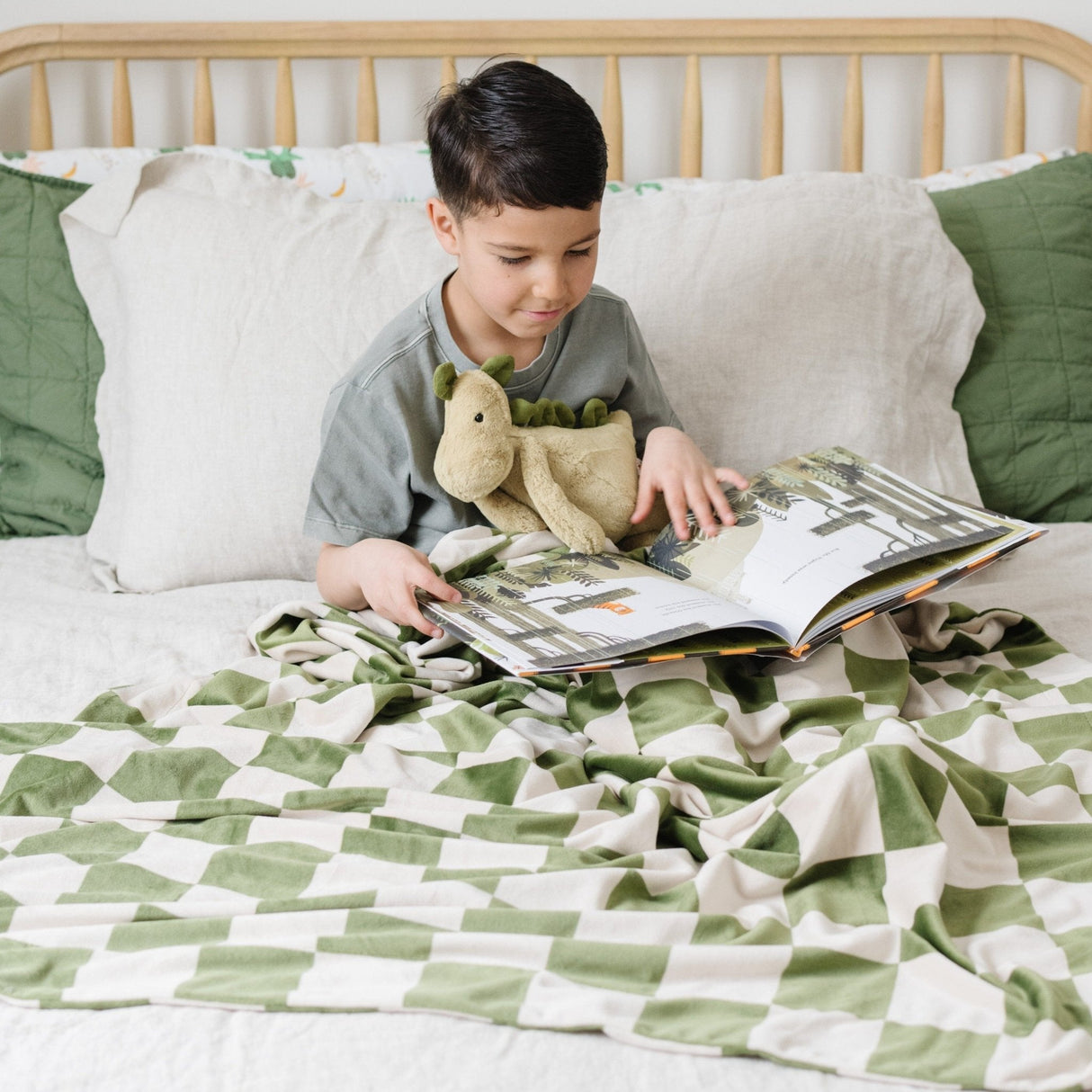 Minky Stretch Throw Blankets
