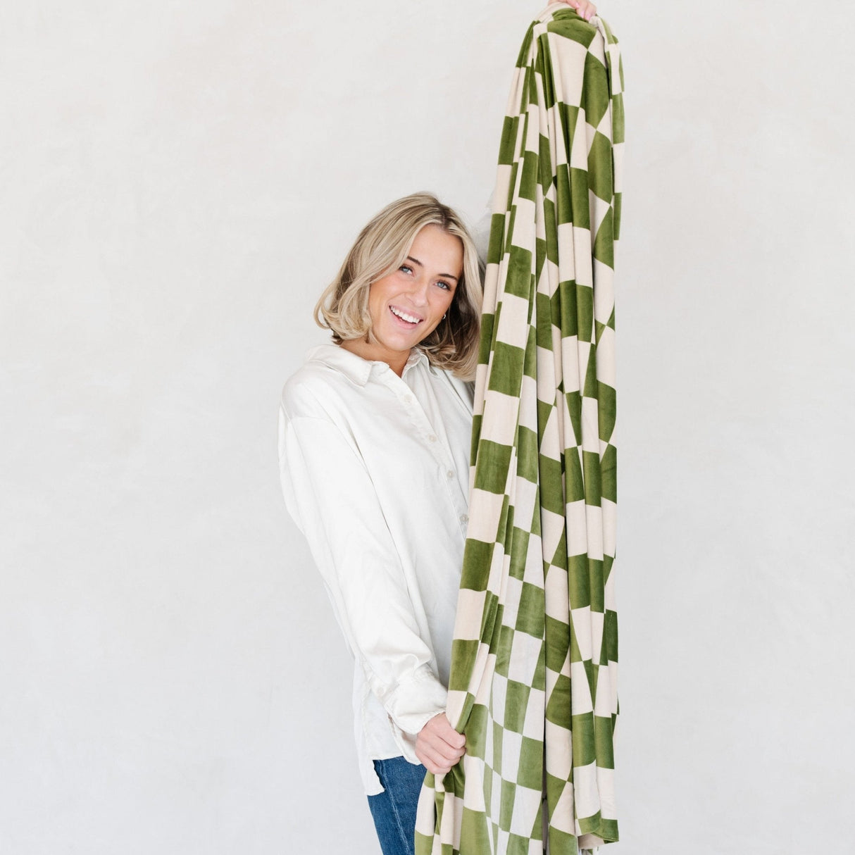 Minky Stretch XL Throw Blankets