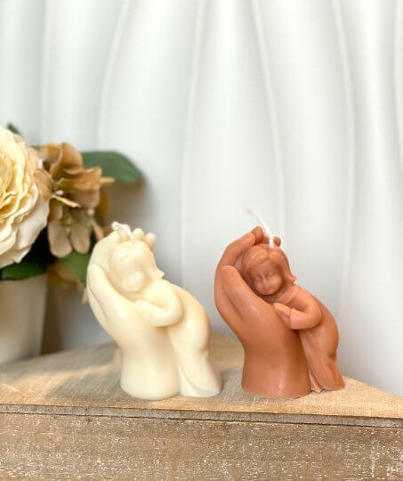 Sweet and Loving Mother's Touch Candle – Handmade Soy Wax Delight