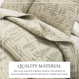 3 Piece Lodge Printed Quilt - Moonlight Ridge