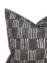 Matchsticks Pillow Cover in Pebble Grey, George Spencer Textiles