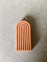 Rainbow Arch Candle – Handcrafted Soy Wax Artistry for a Colorful Touch