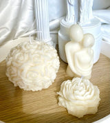 Rose Blossom Scented Candle - Premium Handmade Luxury Gift