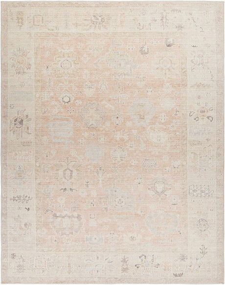 Marlene Damask Blush Area Rug - Becki Owens x Livabliss