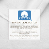 Cotton Border-Stitched 6-Piece Towel Set - Valery Collection