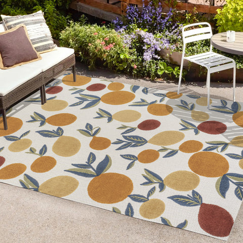 Limone-Bold-Lemon-High-Low-Indoor/Outdoor-Area-Rug-Rugs