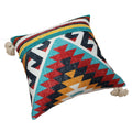 Square-Handwoven-Cotton-Dhurrie-Accent-Throw-Pillow-Throw-Pillows
