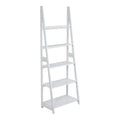 Rubberwood-Ladder-Bookshelf-5-Tier-Storage-A-Shaped-Frame-Bookcases