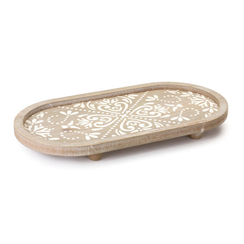Etched-Wooden-Tray-(Set-of-2)-White-Washed-Decorative-Trays